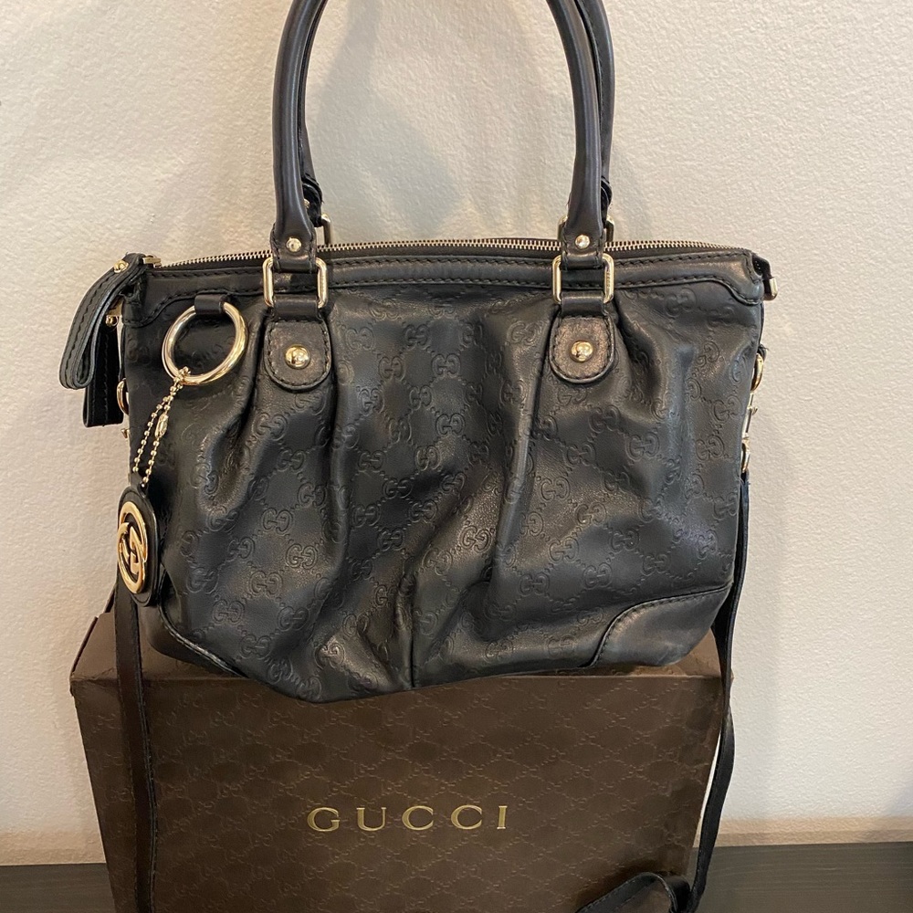 Gucci GG leather bag